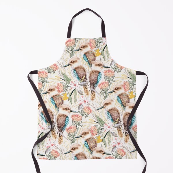 Item preview, Laughing Kookaburra with Australian Flora   designed and sold by Perrin Le Feuvre.