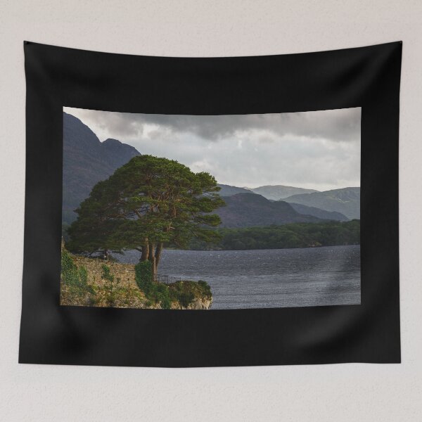 Item preview, Lake, mountains and forest, amazing nature of Ireland in Killarney National Park, near the town of Killarney, County Kerry  designed and sold by AlbertMi.