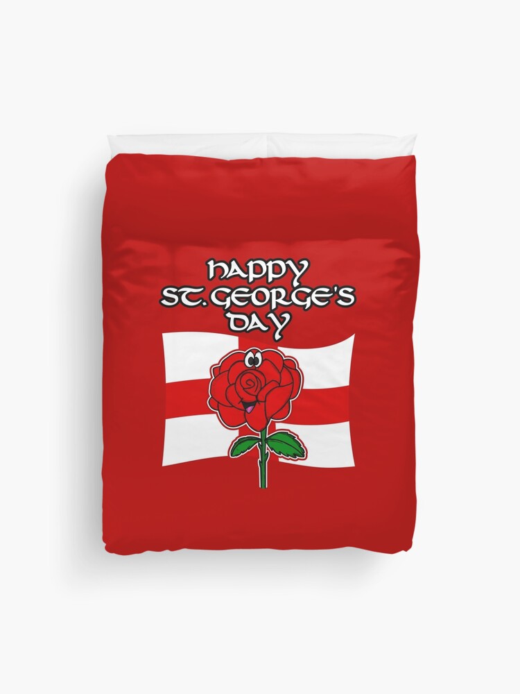 nórdica «Feliz día de San Rose Inglaterra Bandera inglesa» de doodlerob