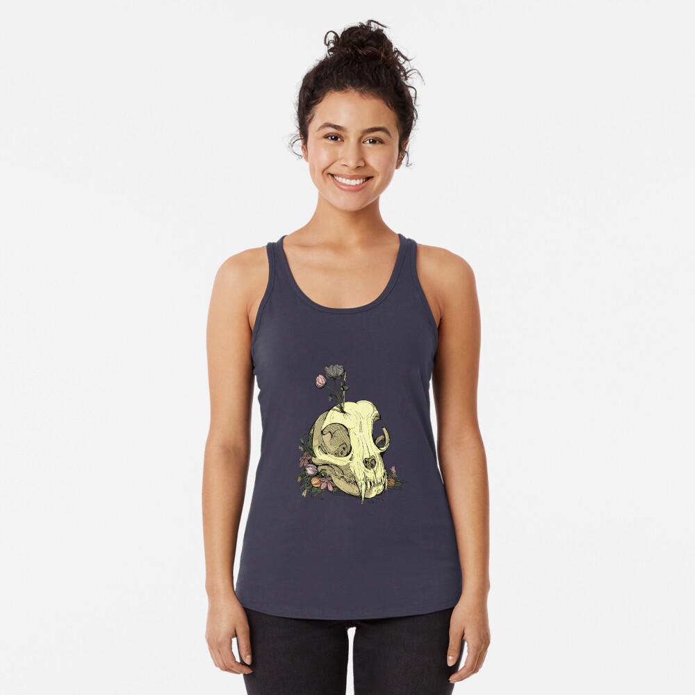 Item preview, Racerback Tank Top designed and sold by WOLFSKULLJACK.