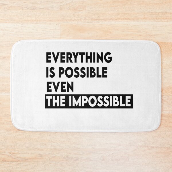Item preview, Everything is possible even the impossible designed and sold by Heddar Badreddine.