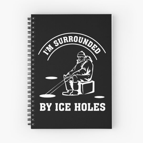 Item preview, Ice fishing Surrounded by ice holes designed and sold by ElBeDesigns.