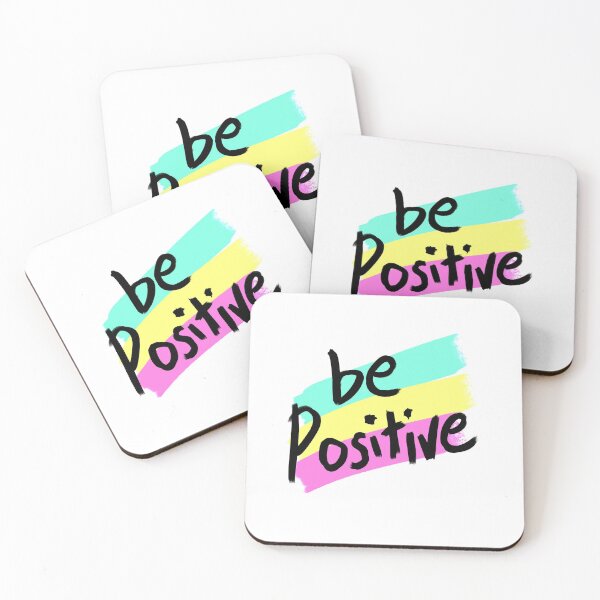 Item preview, Be positive simple graphics print designed and sold by Peace-of-mind.