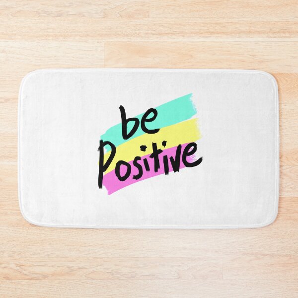 Item preview, Be positive simple graphics print designed and sold by Peace-of-mind.