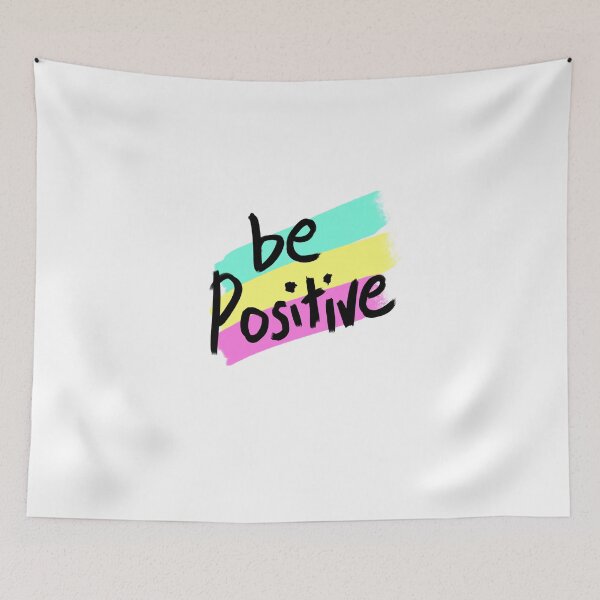 Item preview, Be positive simple graphics print designed and sold by Peace-of-mind.