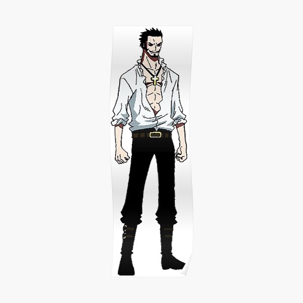 mihawk white shirt