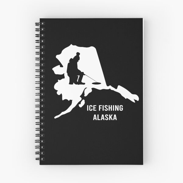 Item preview, Ice fishing Alaska designed and sold by ElBeDesigns.