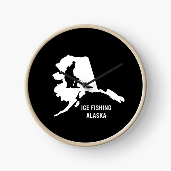 Item preview, Ice fishing Alaska designed and sold by ElBeDesigns.