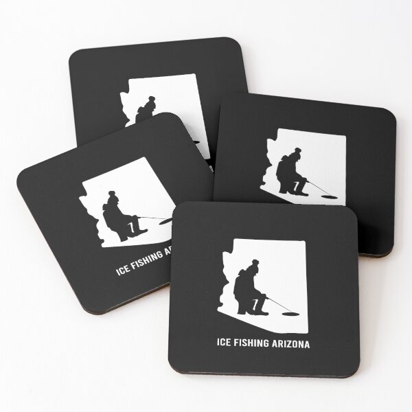 Item preview, Ice fishing Arizona designed and sold by ElBeDesigns.