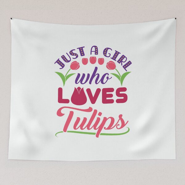 Item preview, Just a Girl Who Loves Tulips Tulip Flower Lover designed and sold by jaygo.