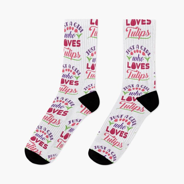 Item preview, Just a Girl Who Loves Tulips Tulip Flower Lover designed and sold by jaygo.