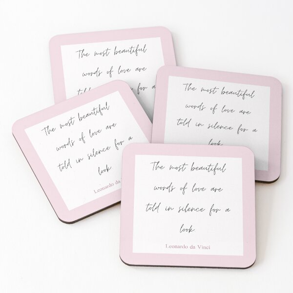 Item preview, The most beautiful words of love are told in silence for a look. designed and sold by MagicWordsDS.