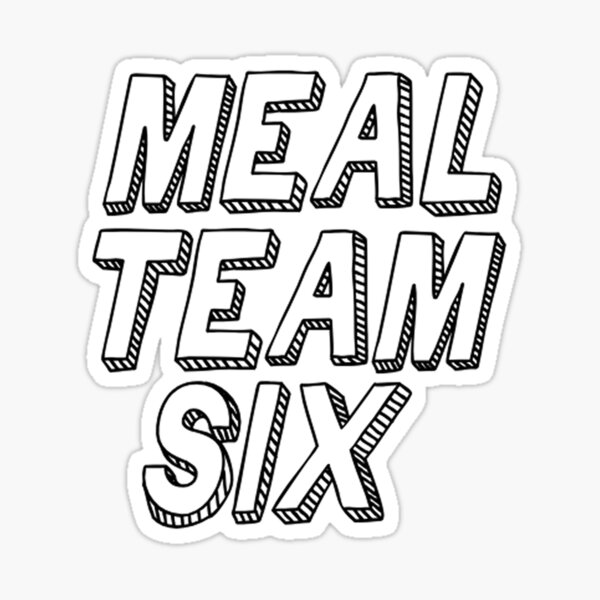Item preview, MEAL TEAM SIX designed and sold by EOMFD-80.