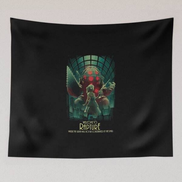 Item preview, Rapture Poster designed and sold by popeadams.
