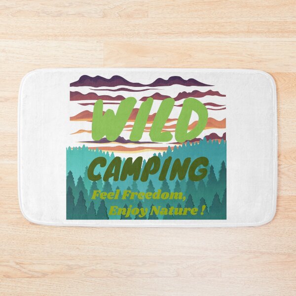 Item preview, Wild camping designed and sold by OM-Merchandise.