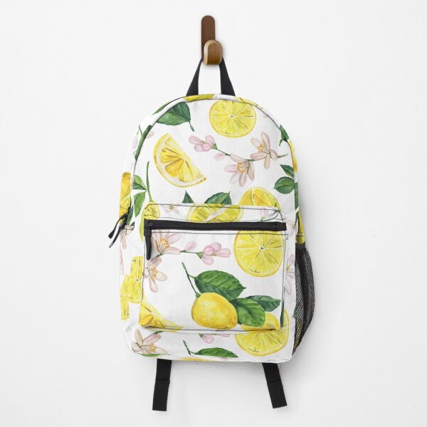 Item preview, Watercolour lemon fruit and blossoms designed and sold by Gabriellina.