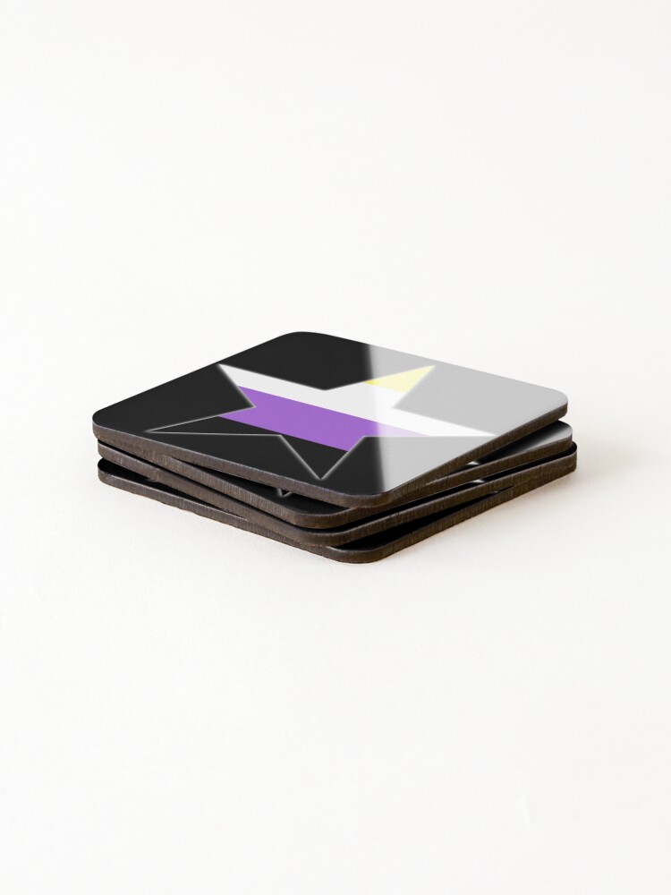 Thumbnail 4 of 5, Coasters (Set of 4), Nonbinary designed and sold by Passengers.