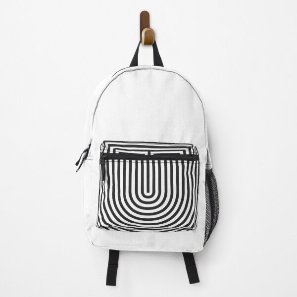 Item preview, Monogram letter "U" in Op Art style designed and sold by TrueType.