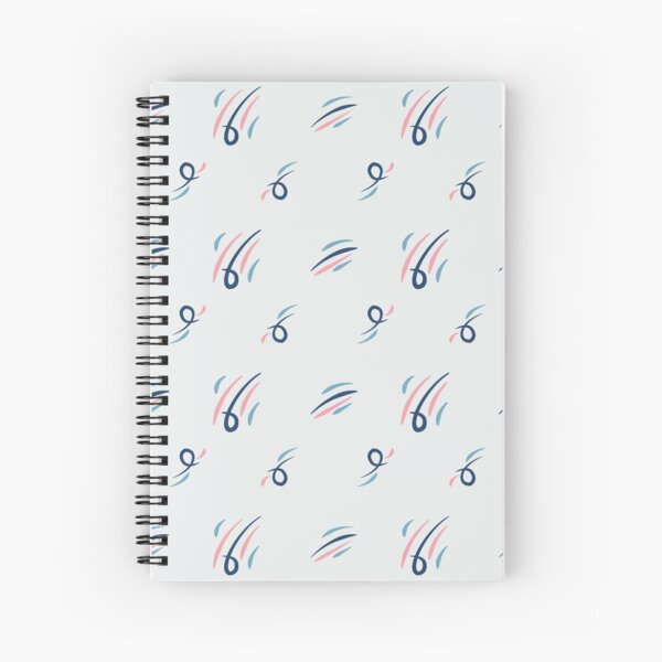 Item preview, Swirly Abstract Blue Pink  Swish Shapes Pattern designed and sold by Dream Big! by E. H..