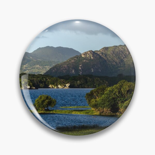 Item preview, Lakes, mountains and amazing green nature of Ireland in Killarney National Park, near the town of Killarney, County Kerry  designed and sold by AlbertMi.