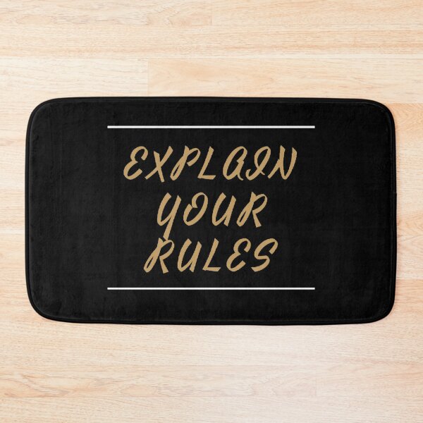 Item preview, Explain your rules designed and sold by Simi2020.