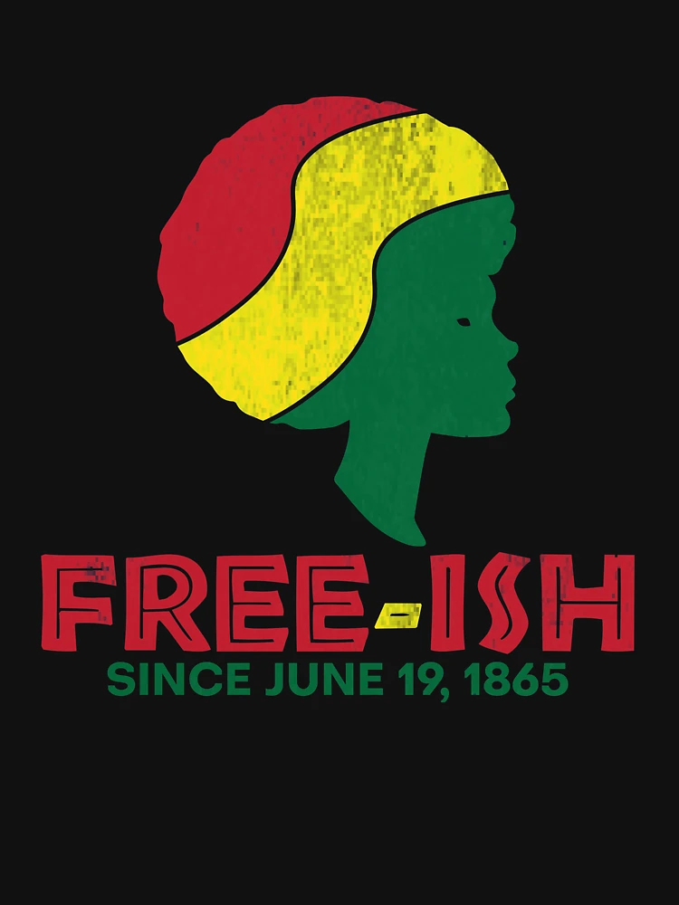 Thumbnail 6 von 6, Premium Oversized Hoodie, Free-ish Since June 19, 1865 Celebrate Black Freedom Gear designt und verkauft von DynamicDesign.