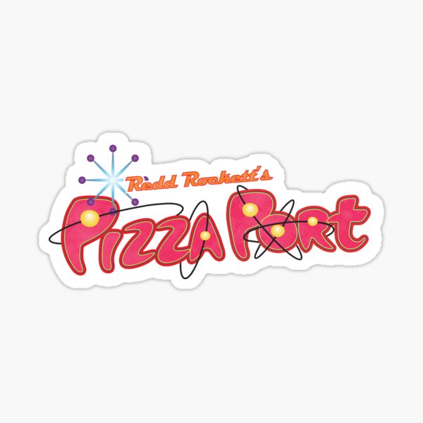 Redd Rockett's Pizza Port Sticker
