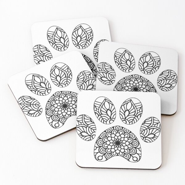 Item preview, Mandala cat paw designed and sold by Donaatelle.