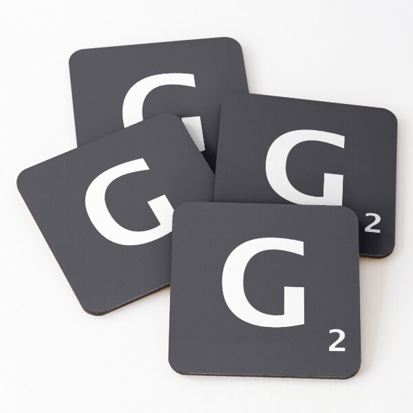Item preview, Azulejo de Scrabble G designed and sold by CyberCult Store.