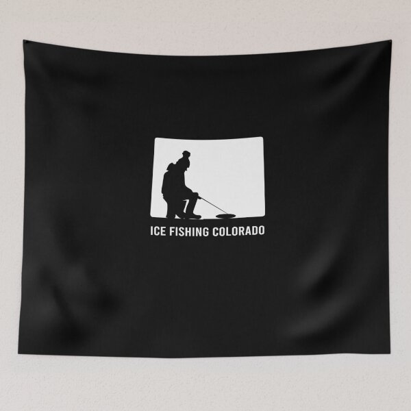 Item preview, Ice fishing Colorado designed and sold by ElBeDesigns.