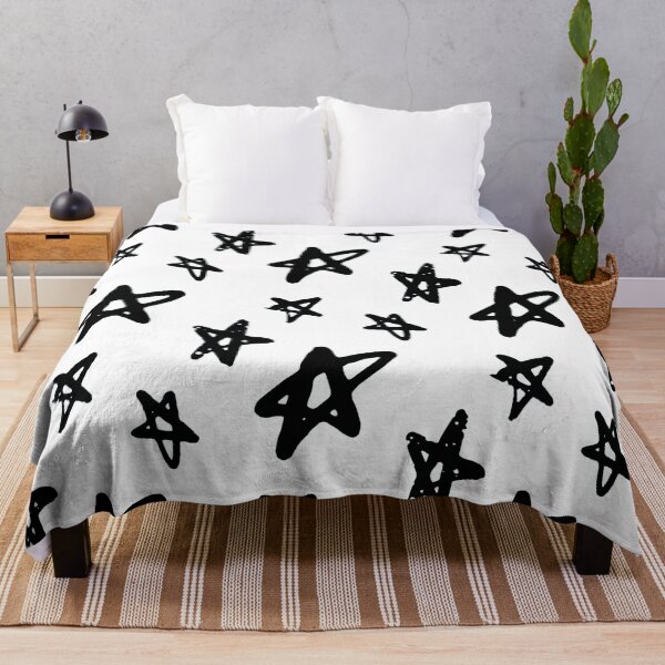 Item preview, Black star pattern with white border designed and sold by KQ1985.