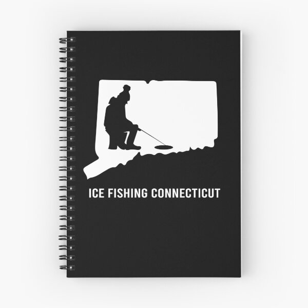 Item preview, Ice fishing Connecticut designed and sold by ElBeDesigns.