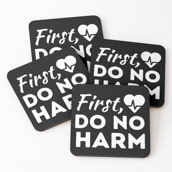 Item preview, First Do No Harm / Hippocratic Oath Doctors designed and sold by DocTeen.