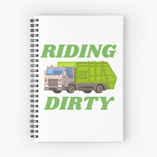 Item preview, Riding Dirty Garbage Trucks designed and sold by momsnpops.