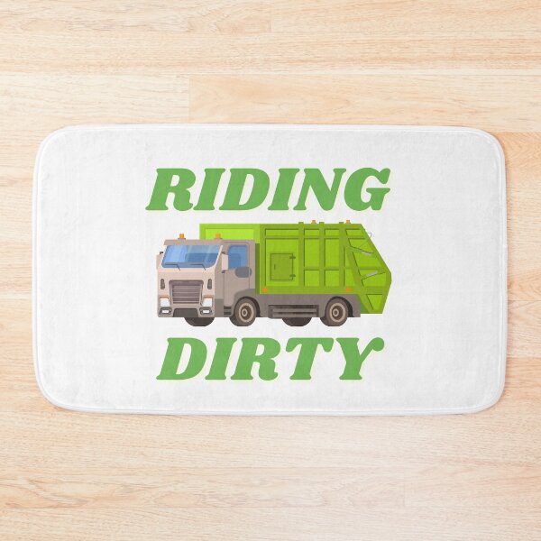 Item preview, Riding Dirty Garbage Trucks designed and sold by momsnpops.