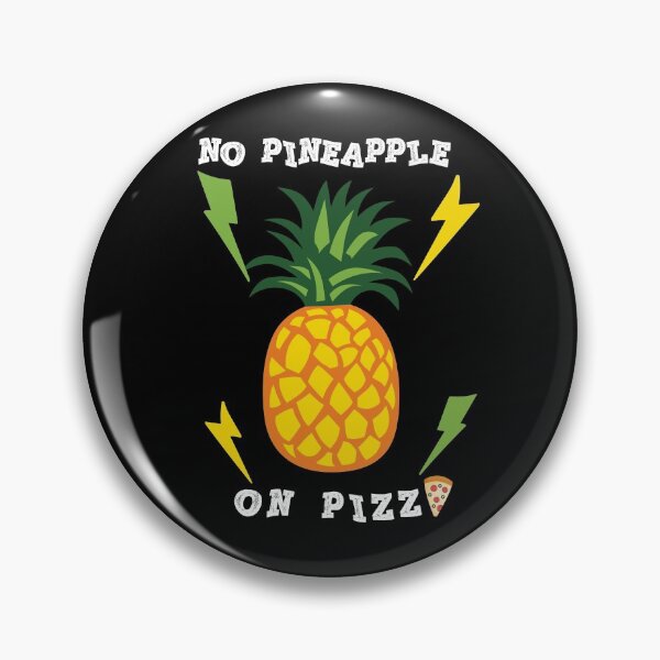 Item preview, NO PINEAPPLE ON PIZZA designed and sold by Hussain Shirts.