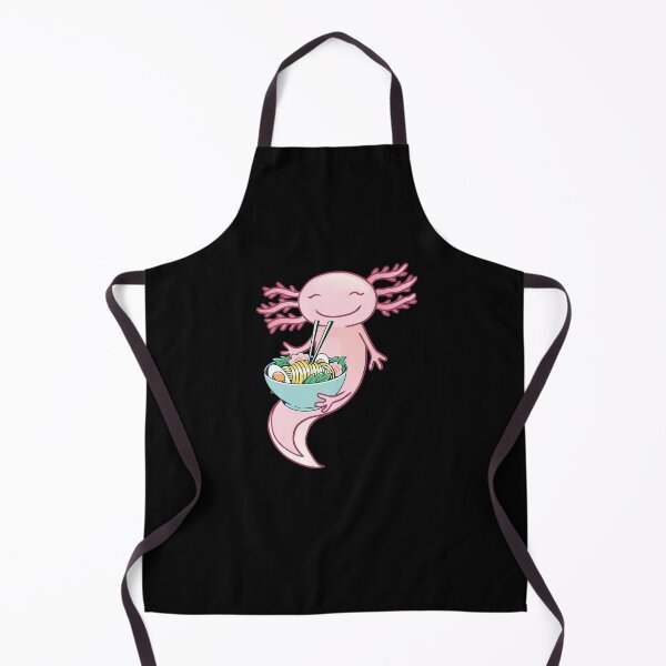Item preview, Funny Cute Axolotl Food Ramen Soup Japanese Food designed and sold by Salvadax.