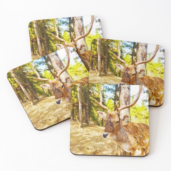 Item preview, Deer in the woods designed and sold by nelllkata.