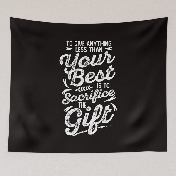 Item preview, Never Settle For Less. designed and sold by WolfSpiritCo.