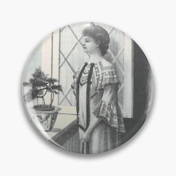 Item preview, Victorian Girl Looking at the Horizon designed and sold by lindalooart.