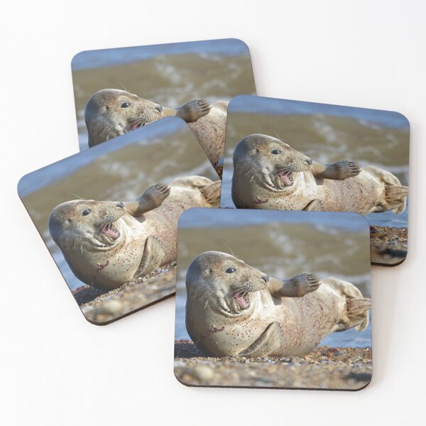 Item preview, Cheeky, happy seal. designed and sold by ClaireChown.
