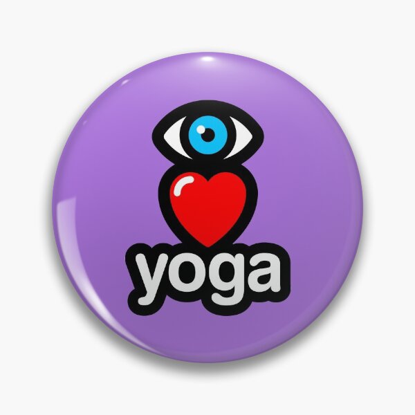 Item preview, i love yoga – Sahasrara (Violet) designed and sold by MisterSquid.