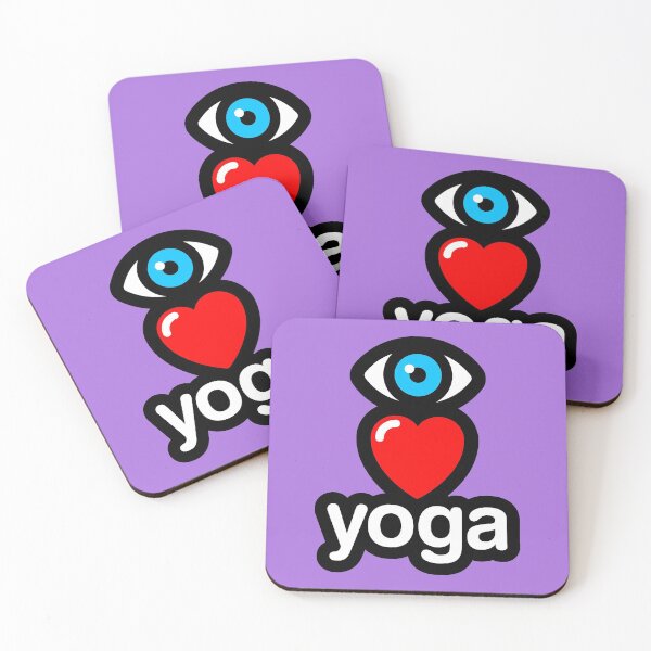 Artikelvorschau, Ich liebe Yoga - Sahasrara (Violett) entworfen und verkauft von MisterSquid.