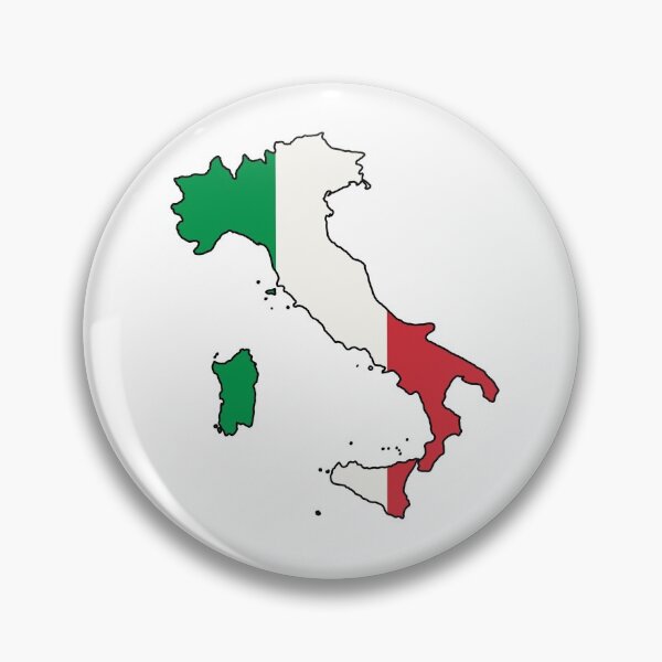 Item preview, Italy Flag and Country Outline designed and sold by Laffinch.