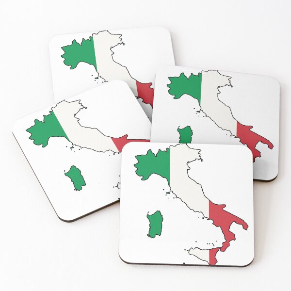 Item preview, Italy Flag and Country Outline designed and sold by Laffinch.