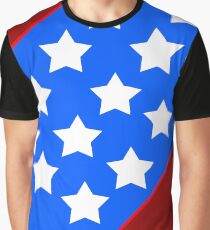 "stars & stripes" Graphic T-Shirt