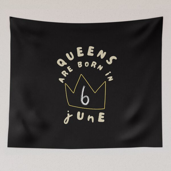 Item preview, Queen in June Birthday Girl Chocolate Cute Funny Shirt Gemini 2020 Meme Summer Party Cake Balloons Wedding Anniversary Cute Funny Sarcastic Inspirational Motivational Birthday Present designed and sold by EpsilonEridani.