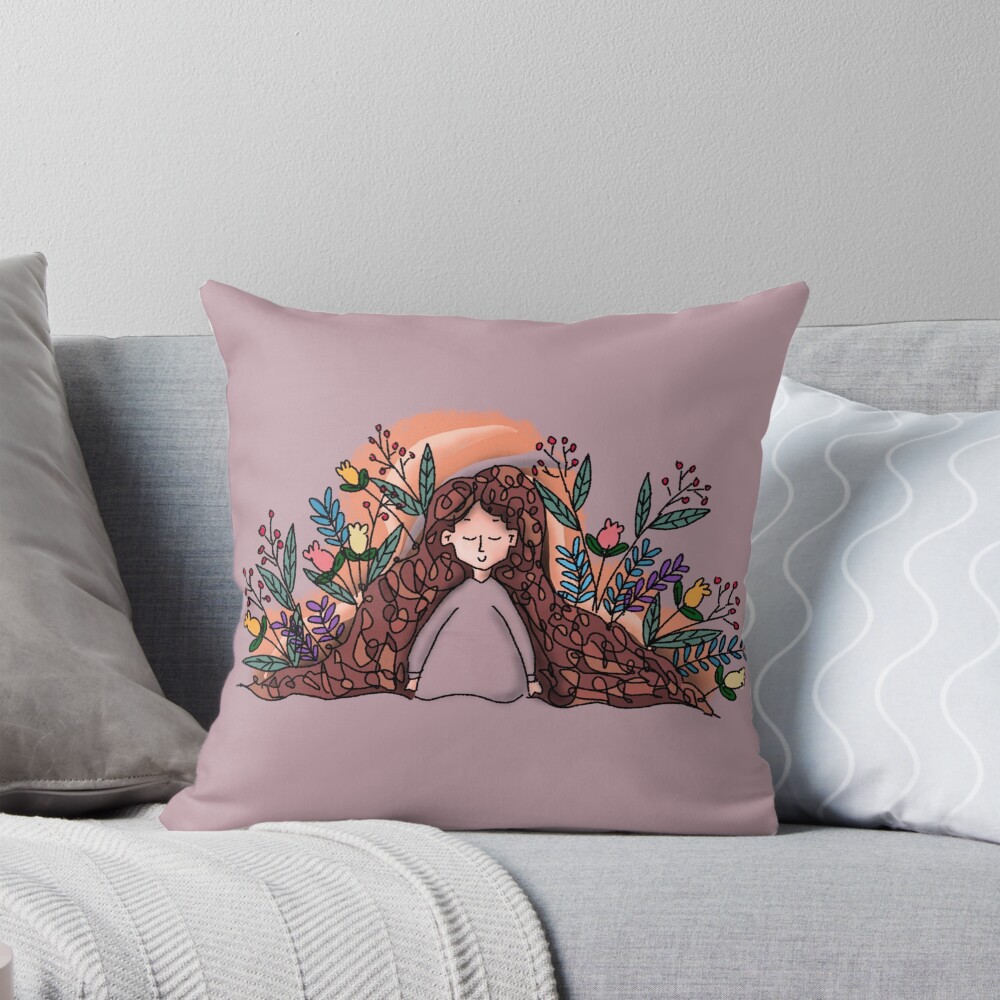 Item preview, Throw Pillow designed and sold by Raysendel.