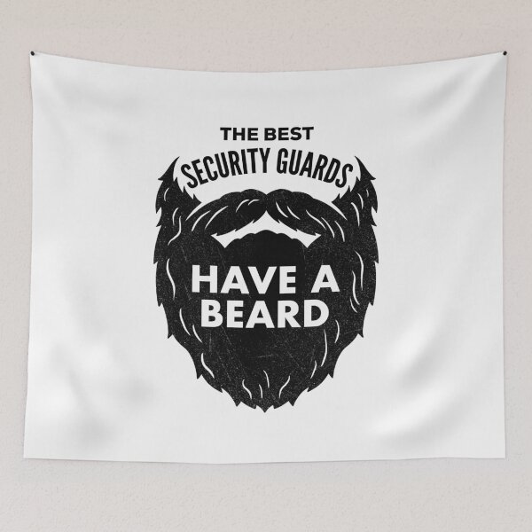Item preview, The Best Security Guards Have a Beard designed and sold by HalpinDesign.