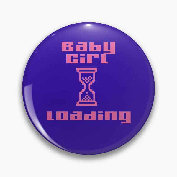 Item preview, Baby Girl loading designed and sold by ClumsyClouds.